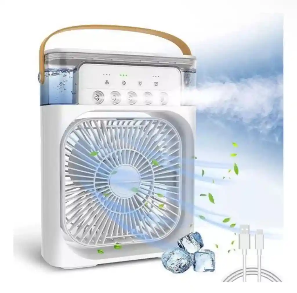Aire Acondicionado Portátil Humificador Ventilador Ambiente