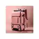 Maleta Bolso Para Pc Laptop Viajero Multifuncional Con Termo Rosa
