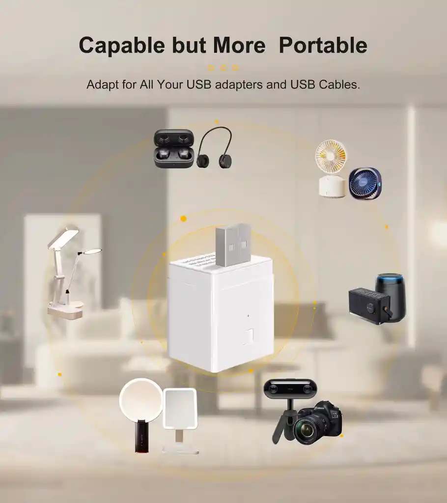 Adaptador Usb A Tuya Smart Wifi 5v 2a Adaptador Corriente