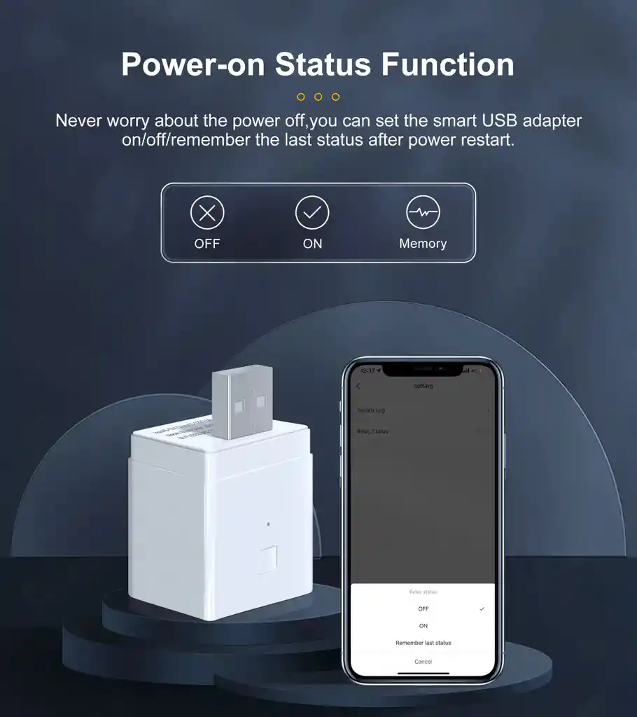 Adaptador Usb A Tuya Smart Wifi 5v 2a Adaptador Corriente