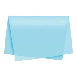 Pliego Papel Seda Azul Claro
