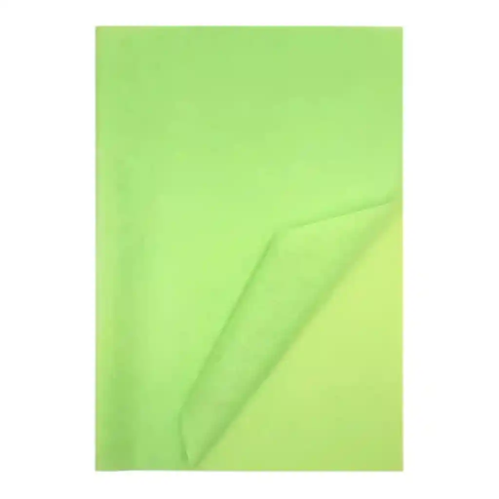 Pliego Papel Seda Verde Limon