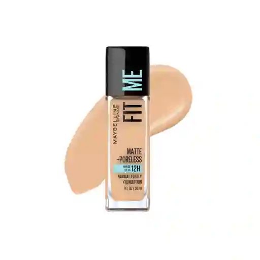 Base Liquida Fitme Matte + Poreless Maybelline - 220 Natural Beige