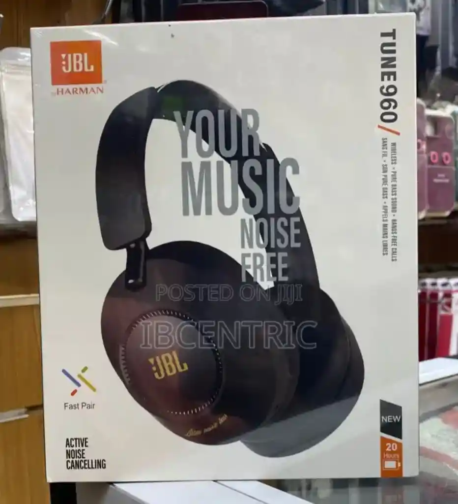 Diadema Jbl Tune 960 Auriculares Color Negro Tune 960 Genérico Calidad Premium