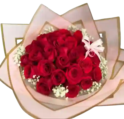 Bouquet De 50 Rosas Rojas