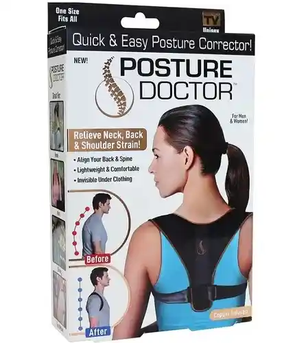 Corrector De Postura Rápido Y Fácil Ontel Posture Doctor
