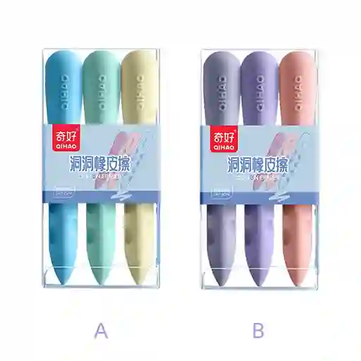Borrador Mini Crayon X 3 Unidades