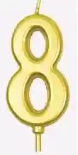 Vela Dorada #8 - 4,5 Cm