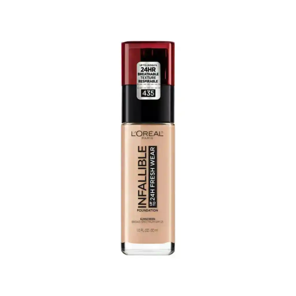 Base Líquida Infallible 24h Fresh Wear Loreal Paris - 435 Rose Vainilla