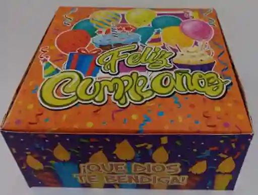 Caja Pequeña Desayuno Feliz Cumpleaños