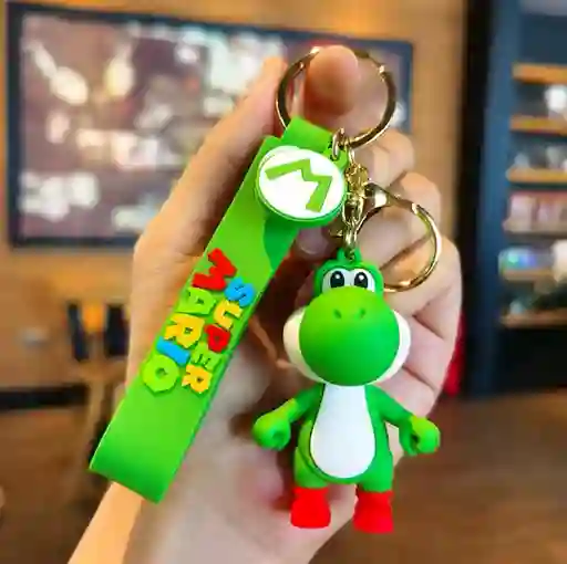 Llavero 3d Yoshi Mario Bros