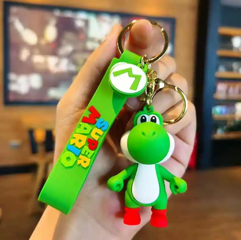 Llavero 3d Yoshi Mario Bros