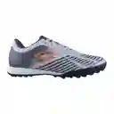 Zapatilla Turf Futbol Lotto Dejong Hge H4, Sintética, Natural Gris Talla 9.5
