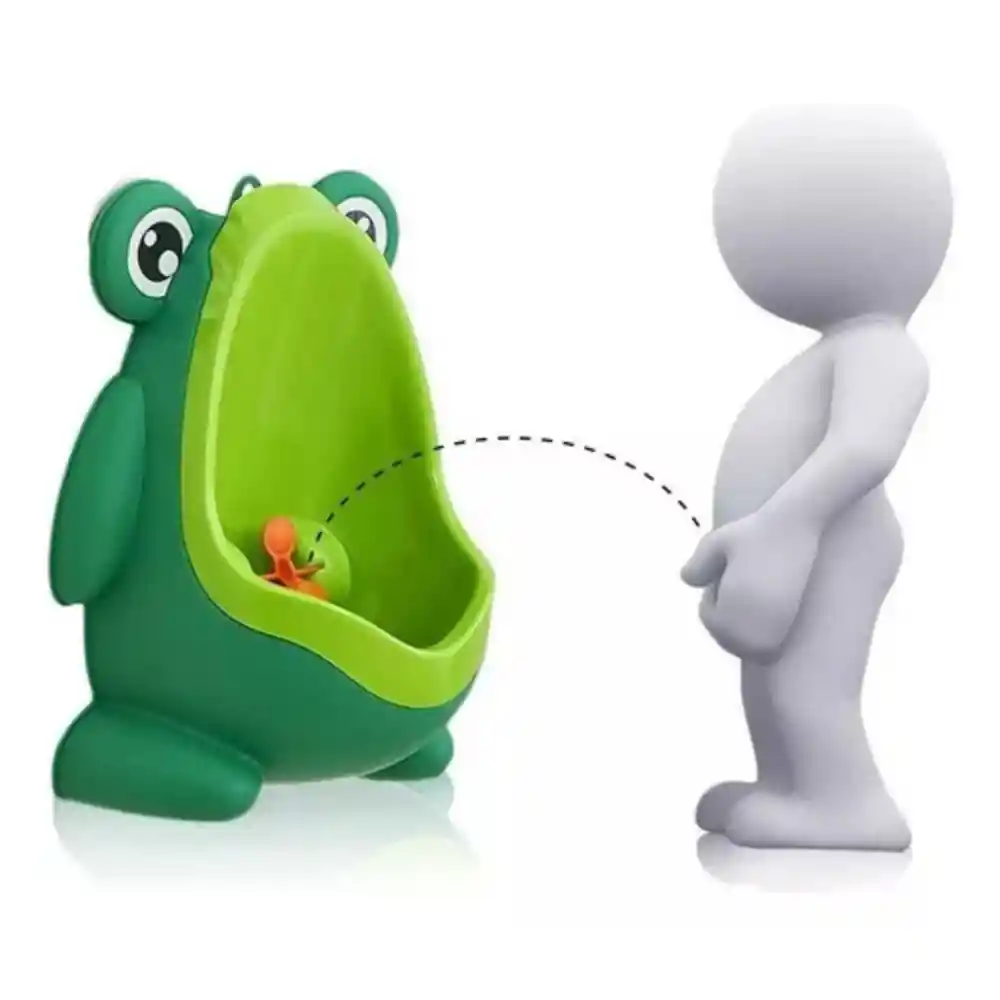 Orinal Portátil Entrenamiento Para Niño Rana Entrenamiento