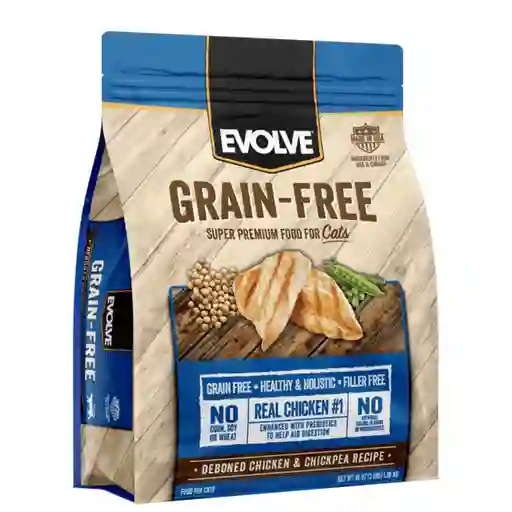 Evolve Gato Adulto Grain Free Pollo 3lb