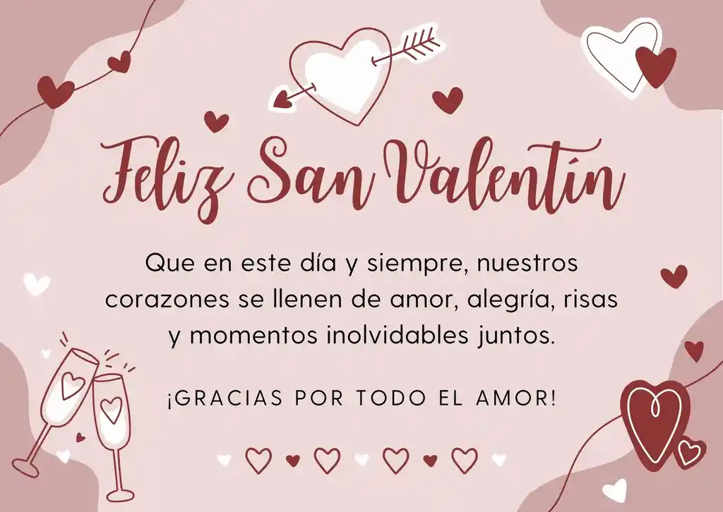 Tarjeta San Valentín