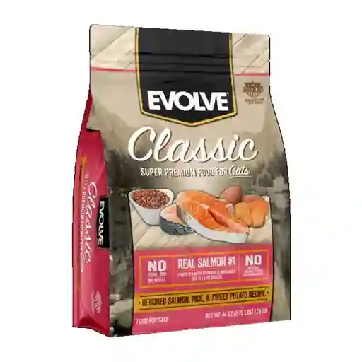 Evolve Gato Adulto Classic Salmón 2.75lb