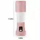 Mini Licuadora Plegable 450ml Rosado