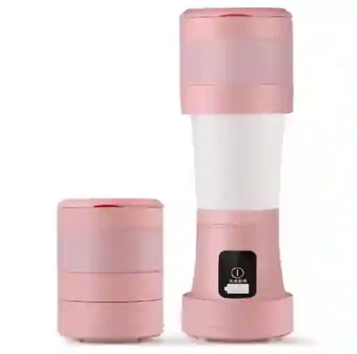 Mini Licuadora Plegable 450ml Rosado
