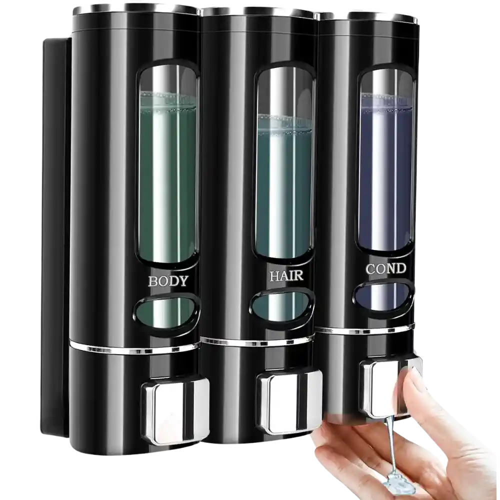 Dispensador De Jabón De Ducha 3 En 1