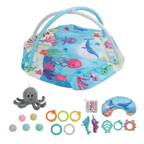 Alfombra De Juegos Plegable Para Bebés