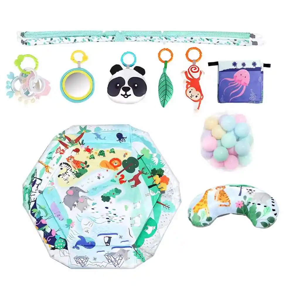Alfombra De Juegos Plegable Para Bebés