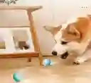 Pelota Giratoria Inteligente De Silicona Para Mascota