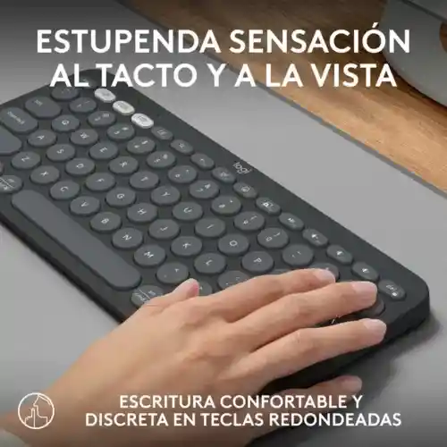 Teclado Bluetooth Logitech Pebble Keys 2 K380s