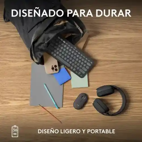 Teclado Bluetooth Logitech Pebble Keys 2 K380s