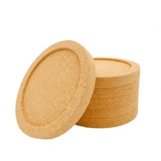 Portavasos De Corcho Profundo Set X 6