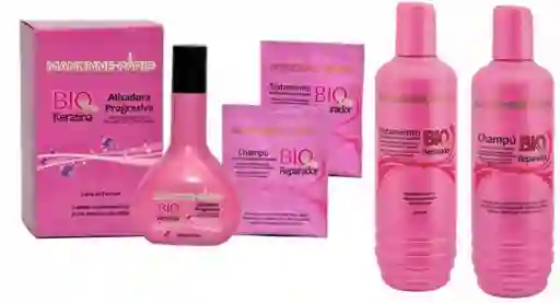 Keratina Kit Manonne-paris (biokeratina + Shampoo + Tratamiento)