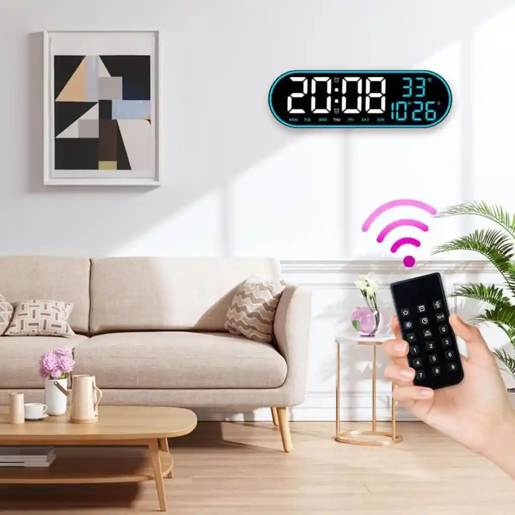 Reloj Digital Despertador Alarma Termometro