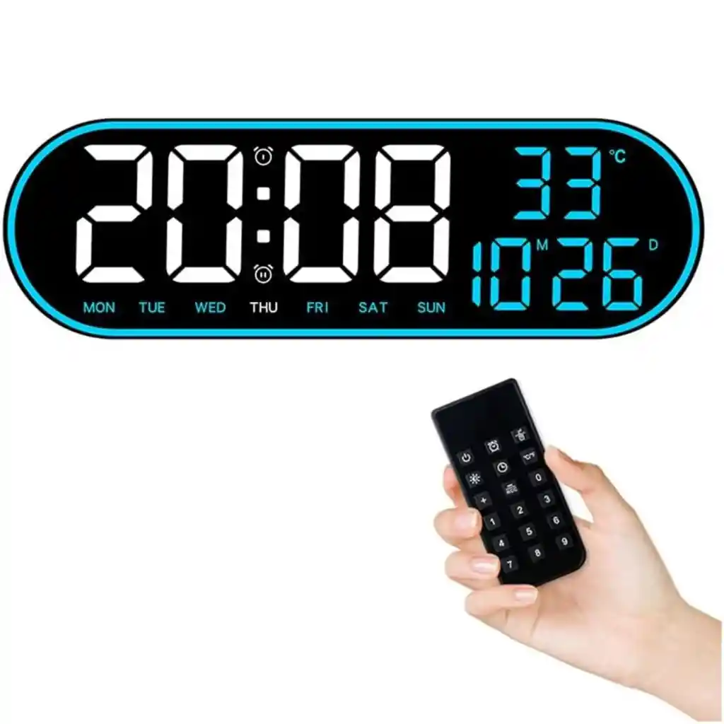 Reloj Digital Despertador Alarma Termometro