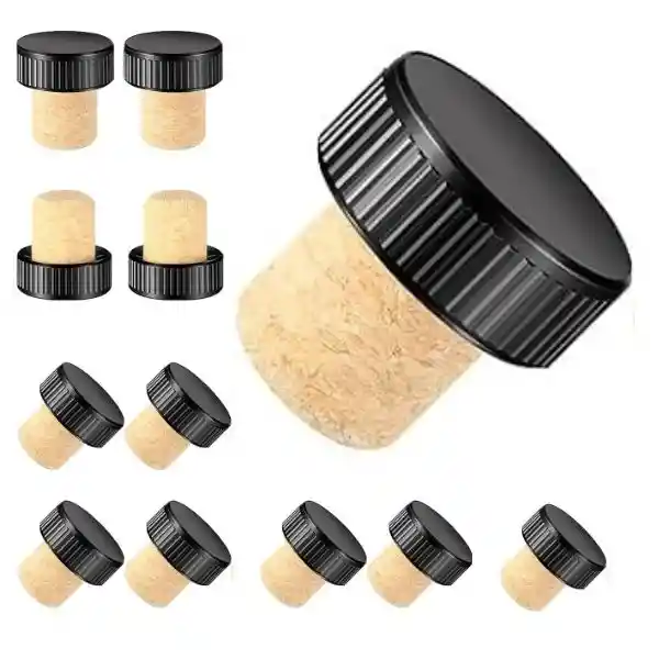 Tapones De Corcho Cosmopolitan En Forma De T Para Botellas De Licor (set X 100 Unidad)