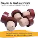 Tapones De Corcho Savabrown En Forma De T Para Botellas De Licor (set X 500 Unidad)