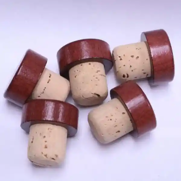Tapones De Corcho Savabrown En Forma De T Para Botellas De Licor (set X 500 Unidad)