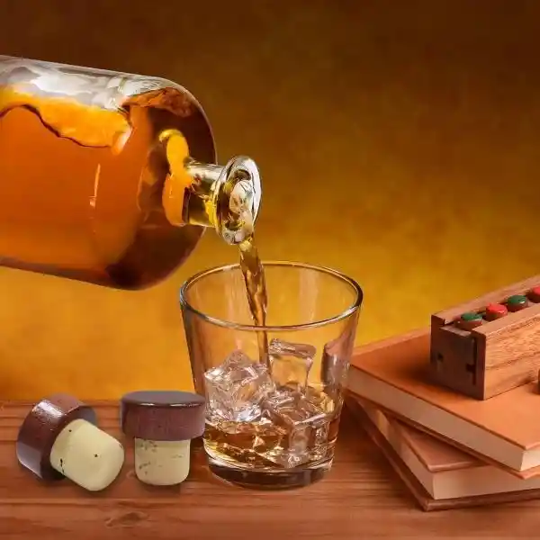 Tapones De Corcho Savabrown En Forma De T Para Botellas De Licor (set X 500 Unidad)