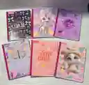 Cuaderno Cocido 100h Cuadros Niña Con Stickers Summer Norma