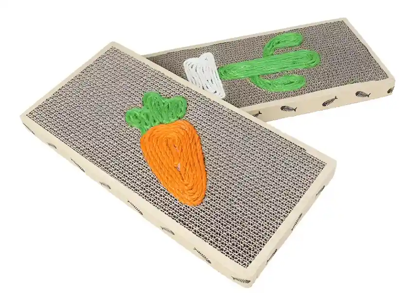 Juguete Para Gatos Rascador Plano
