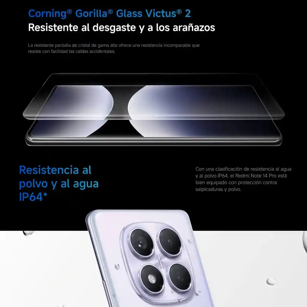 Celular Xiaomi Redmi Note 14 Pro Dual Sim 256gb /8gb, Lavanda