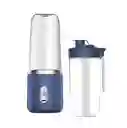 Licuadora Azul Doble Vaso Small Con Cuchillas De Acero Inoxidable