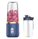 Licuadora Azul Doble Vaso Small Potente Y Compacta