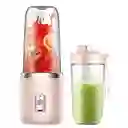 Licuadora Doble Rosado Vaso Small Potente Y Compacta