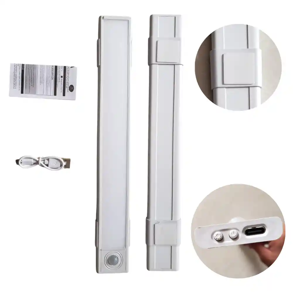 Luz Led Recargable Para Armario Escritorio