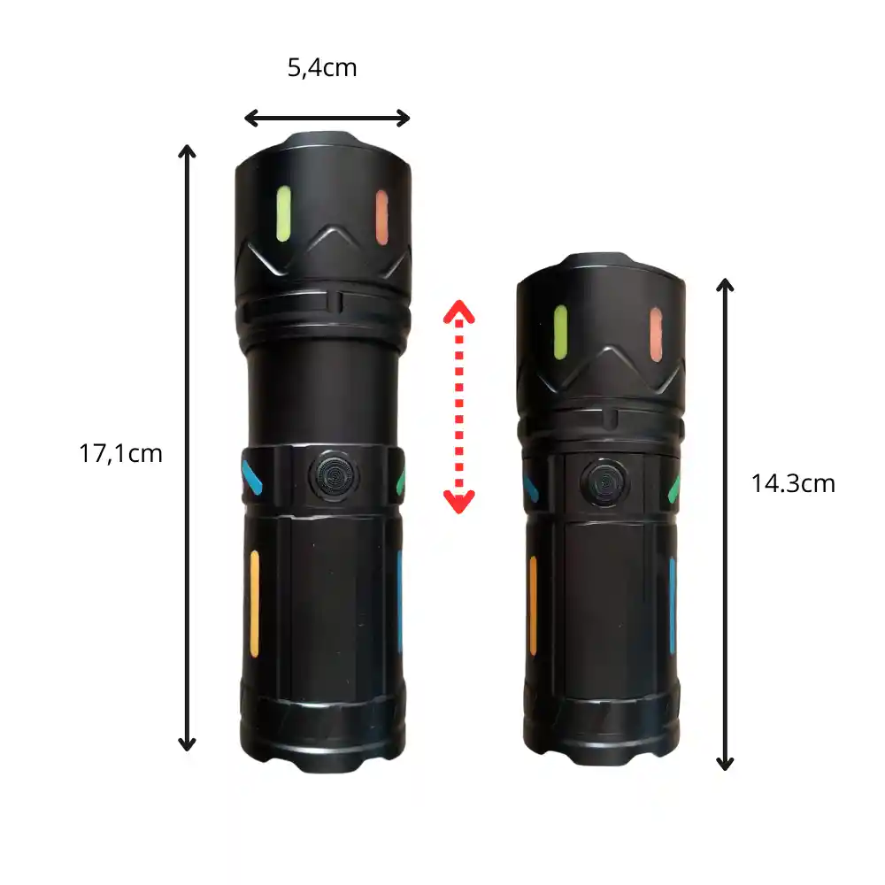 Linterna Led De Alta Potencia