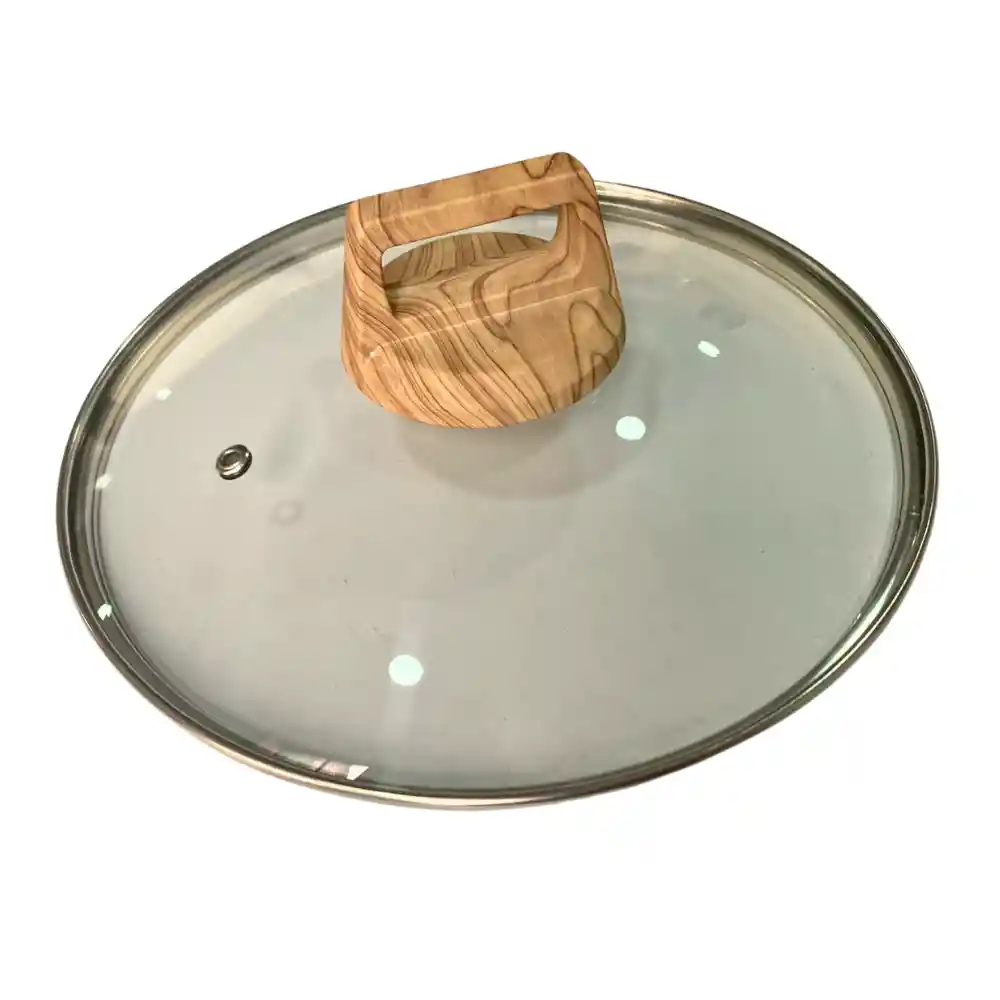 Olla Mediana Antiadherente Revestimiento De Granito Aluminio 24cm