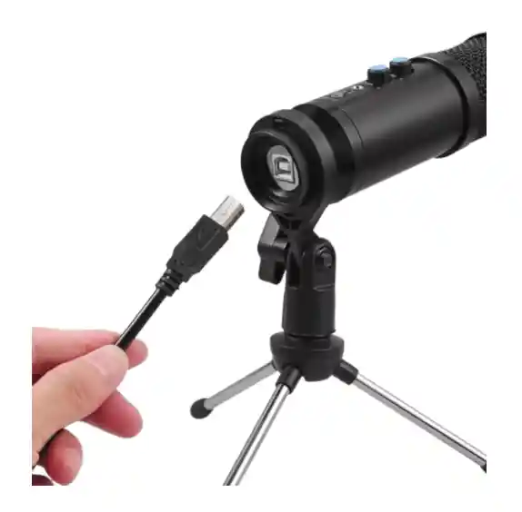 Microfono Con Condensador Y Con Soporte Bm-828