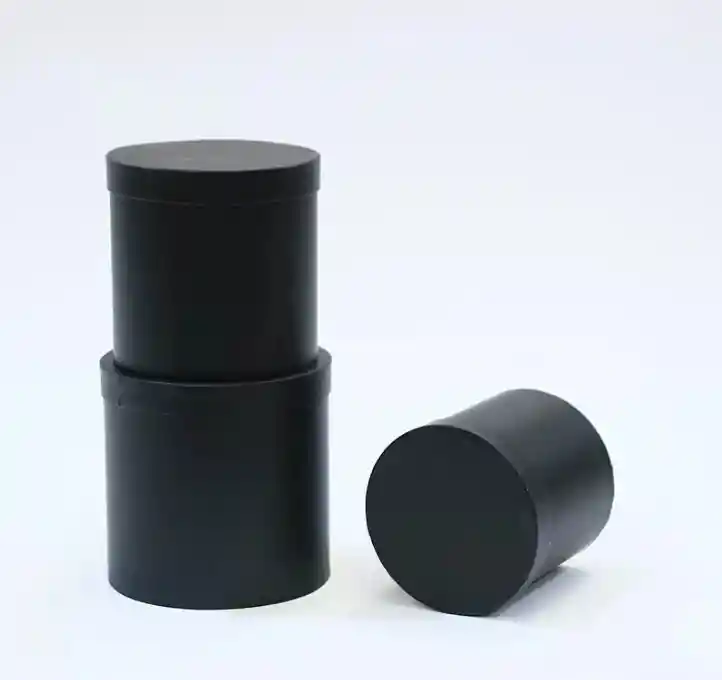 Caja Cilindro Grande Negra X 1 Unidad