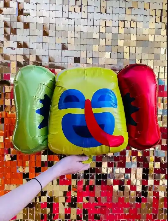 Globo Metalizado Carnaval De Barranquilla Marimonda 18"