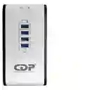 Regulador De Voltaje Cdp R2cu-avr 1008, 1000va/8 Tomas/4 Usb